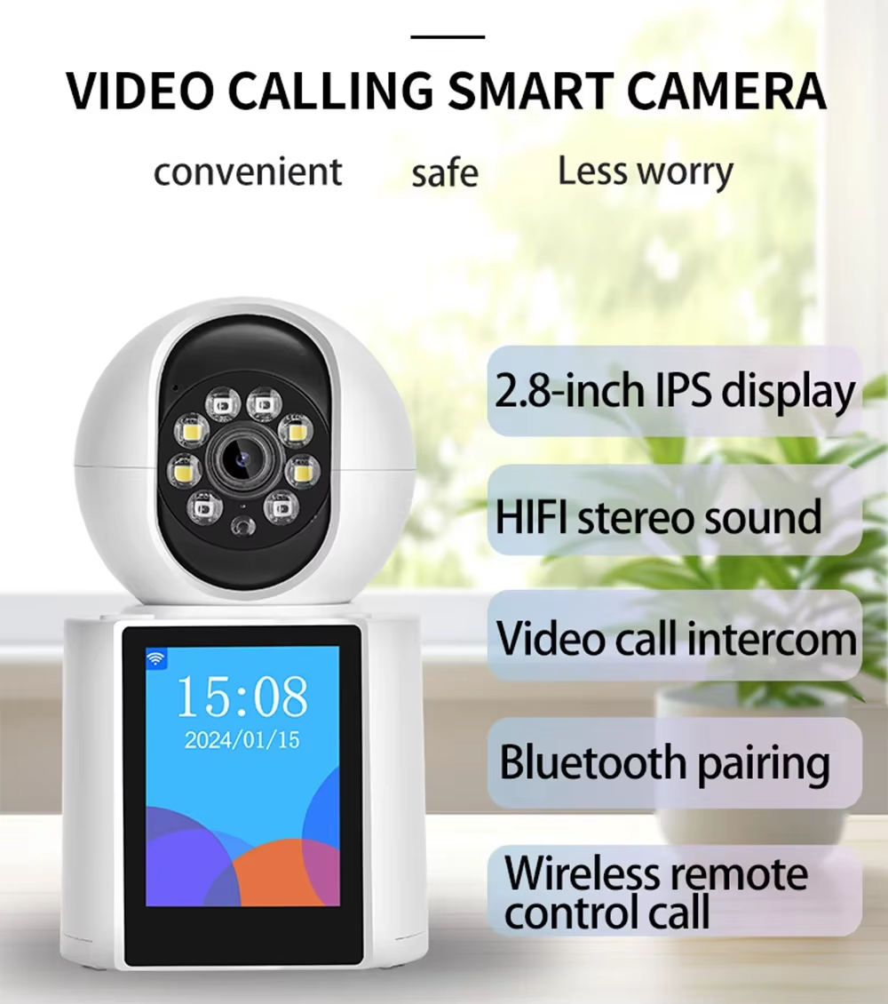 Caméra d'Interphone Vidéo 5MP WiFi – Écran 2,8" – Image 2