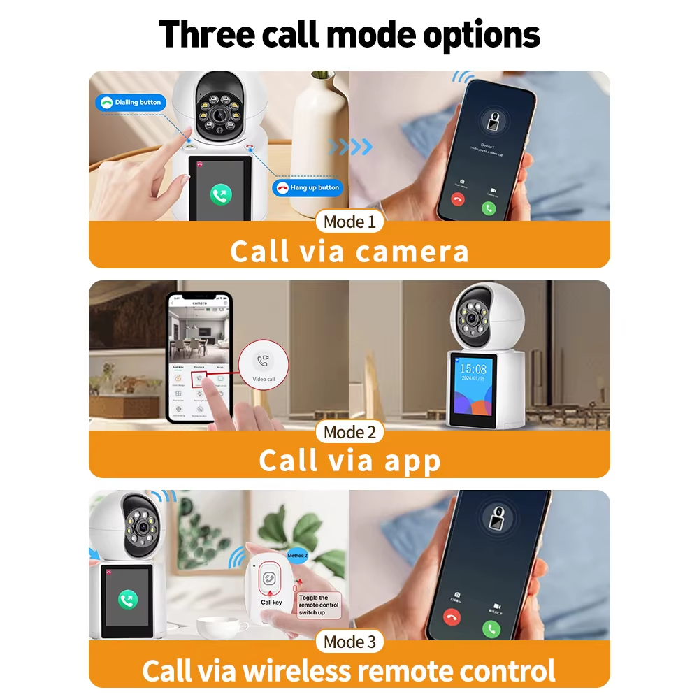 Caméra d'Interphone Vidéo 5MP WiFi – Écran 2,8" – Image 5