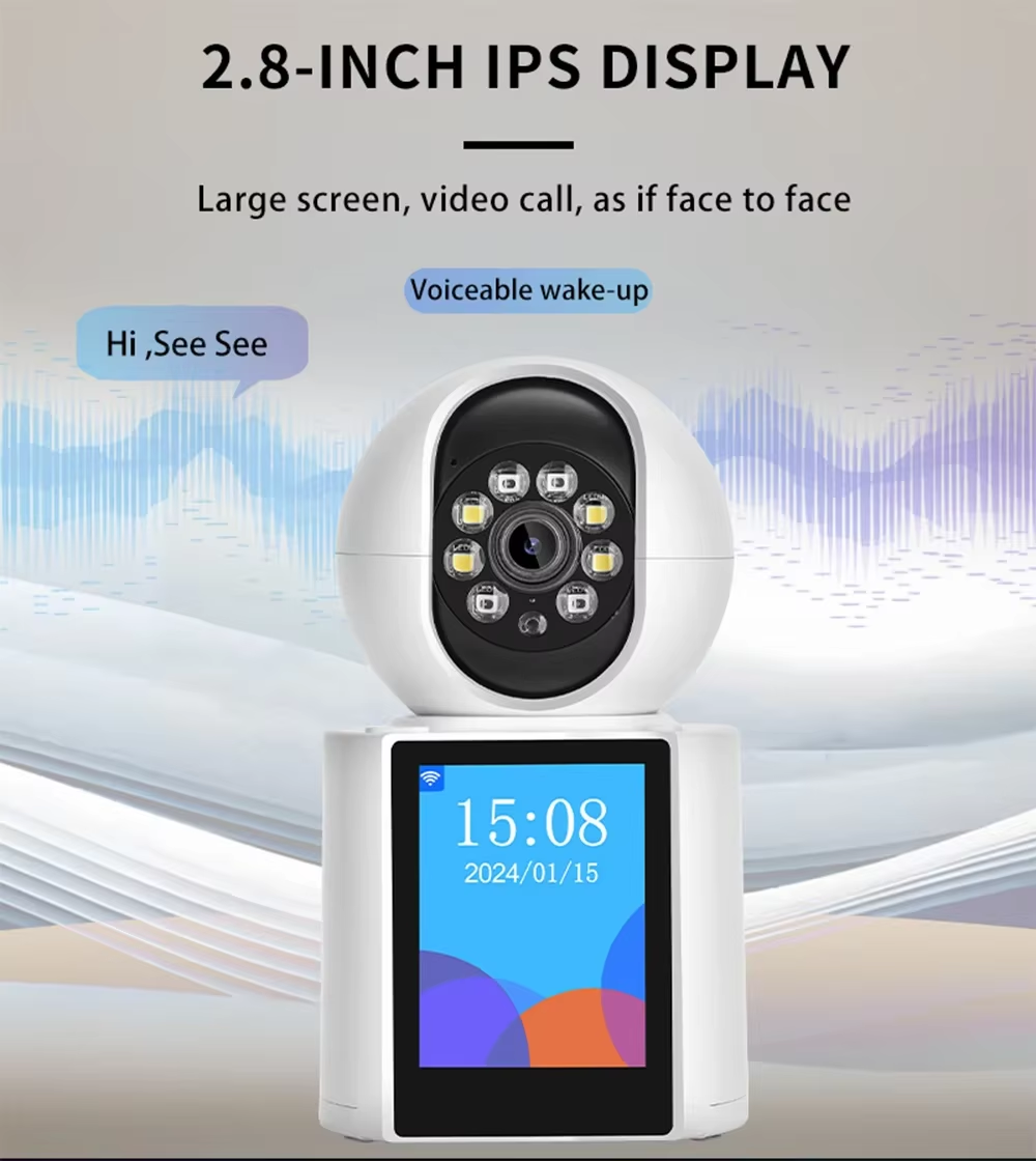 Caméra d'Interphone Vidéo 5MP WiFi – Écran 2,8" – Image 6