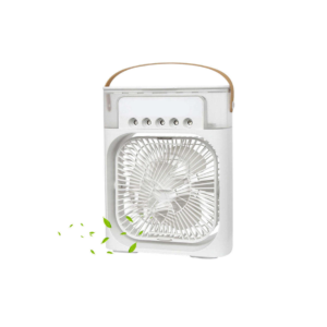 mini-ventilateur portable avec batterie et lumière