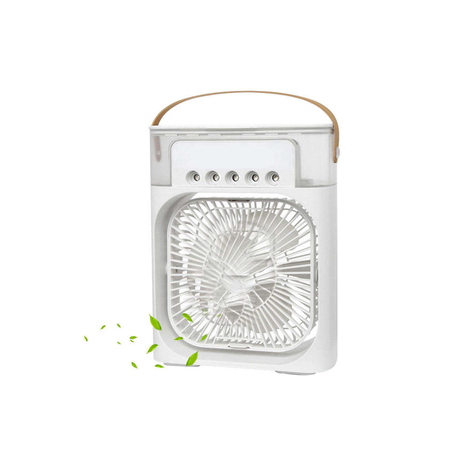 mini-ventilateur portable avec batterie et lumière
