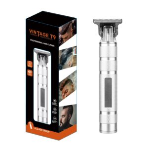 tondeuse à Cheveux et Barbe Rechargeable en Métal