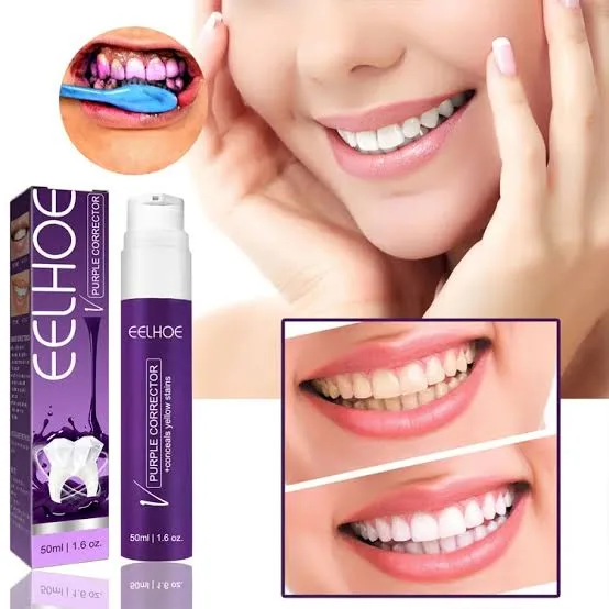 Dentifrice Eelhoe مبيض الأسنان الأكثر مبيعا والأكثر فعالية لإزالة البقع السطحية وتفتيح لون الأسنان