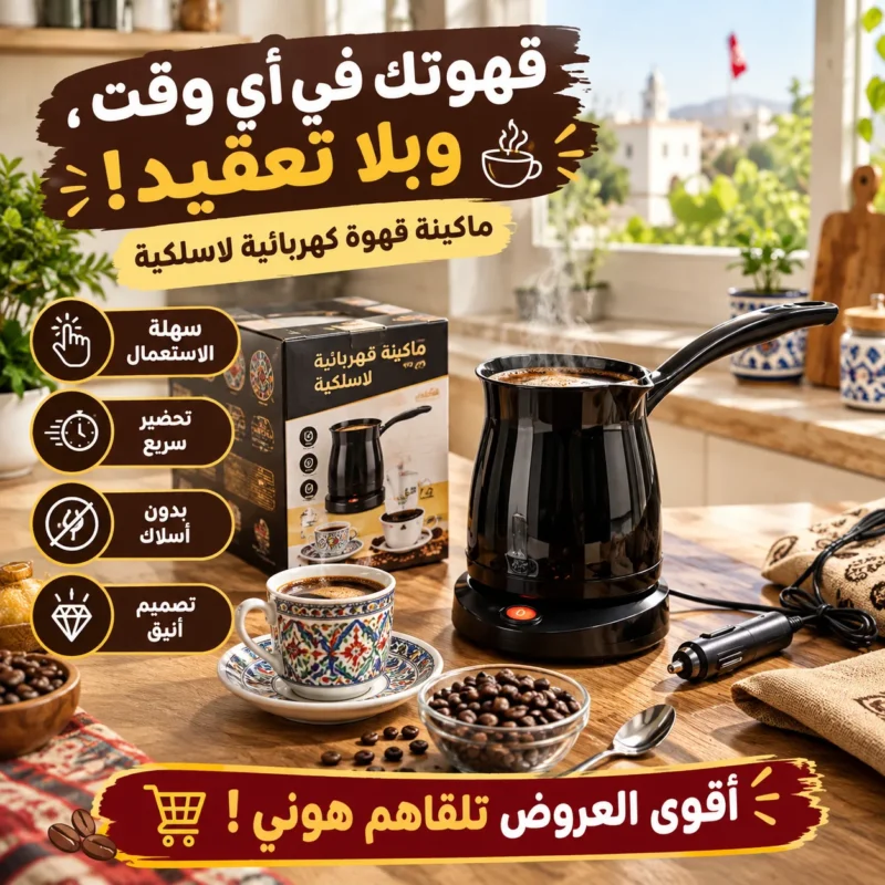 Cafetière électrique sans fil