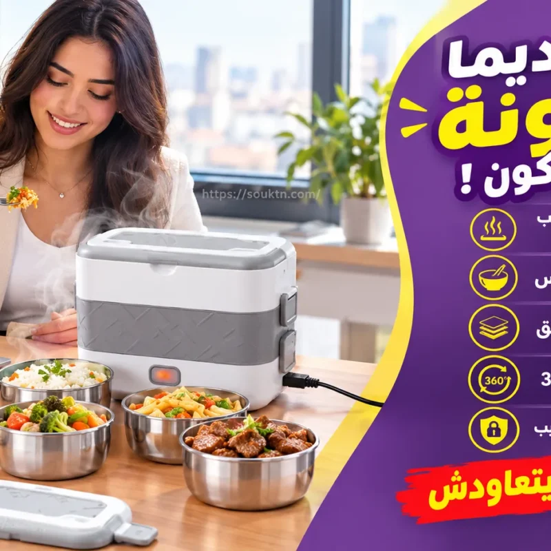 Lunch Box Électrique Chauffante