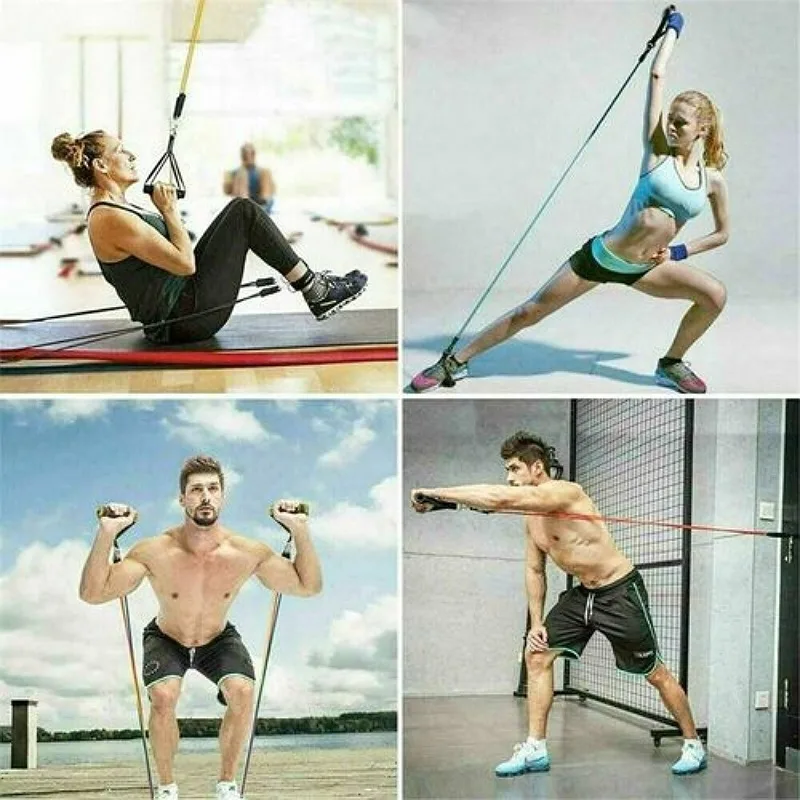 Bande D&rsquo;exercices De Résistance Avec Accessoires